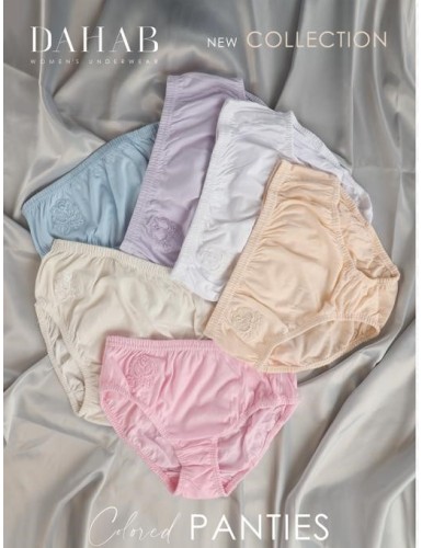 Dahab COLLECTION 3pk Colored Pure Cotton Brief-80